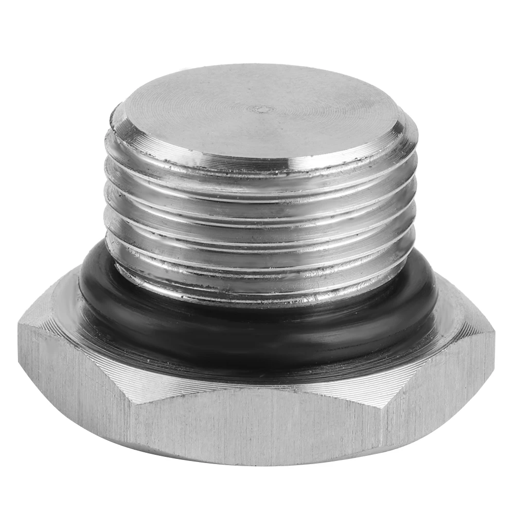 

M18 Exhaust Pipe Oxygen Sensor Plug Aluminum Alloy Bung Stub Universal Parts Oxygen Sensor Oxygen Sensor Adapter