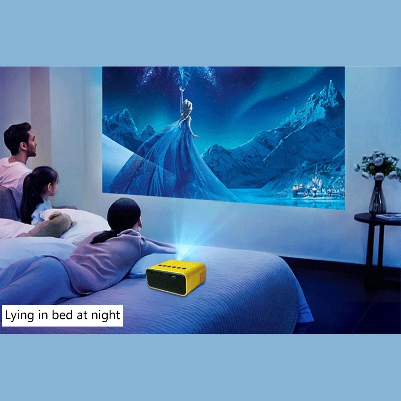 

72XB Mini Projector Various Device Support 1920x1080P Supported LED Video For Mobile Phone Mirroring Optional