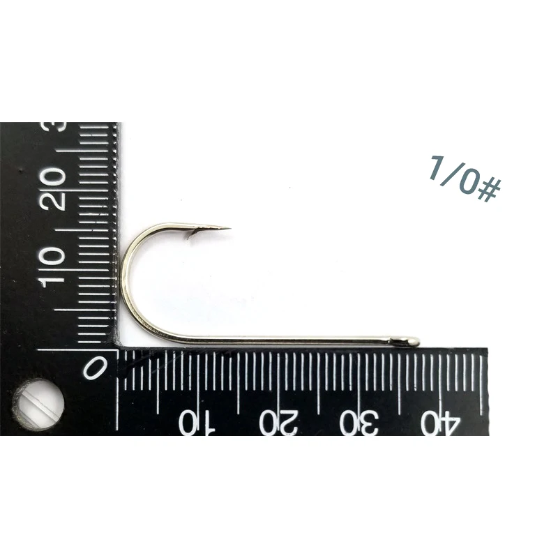 [500 шт./лот] рыболовный крючок с длинным хвостовиком оптовая продажа 12 10 8 6 4 2 1