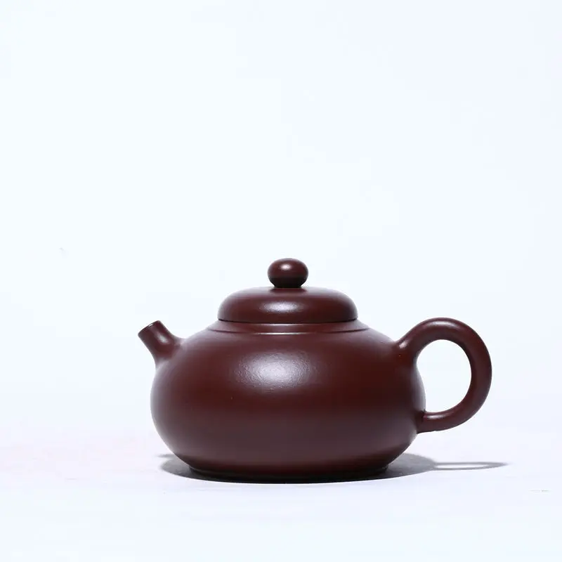 

Famous pure handmade purple clay teapot Yixing high quality jade belt teapot