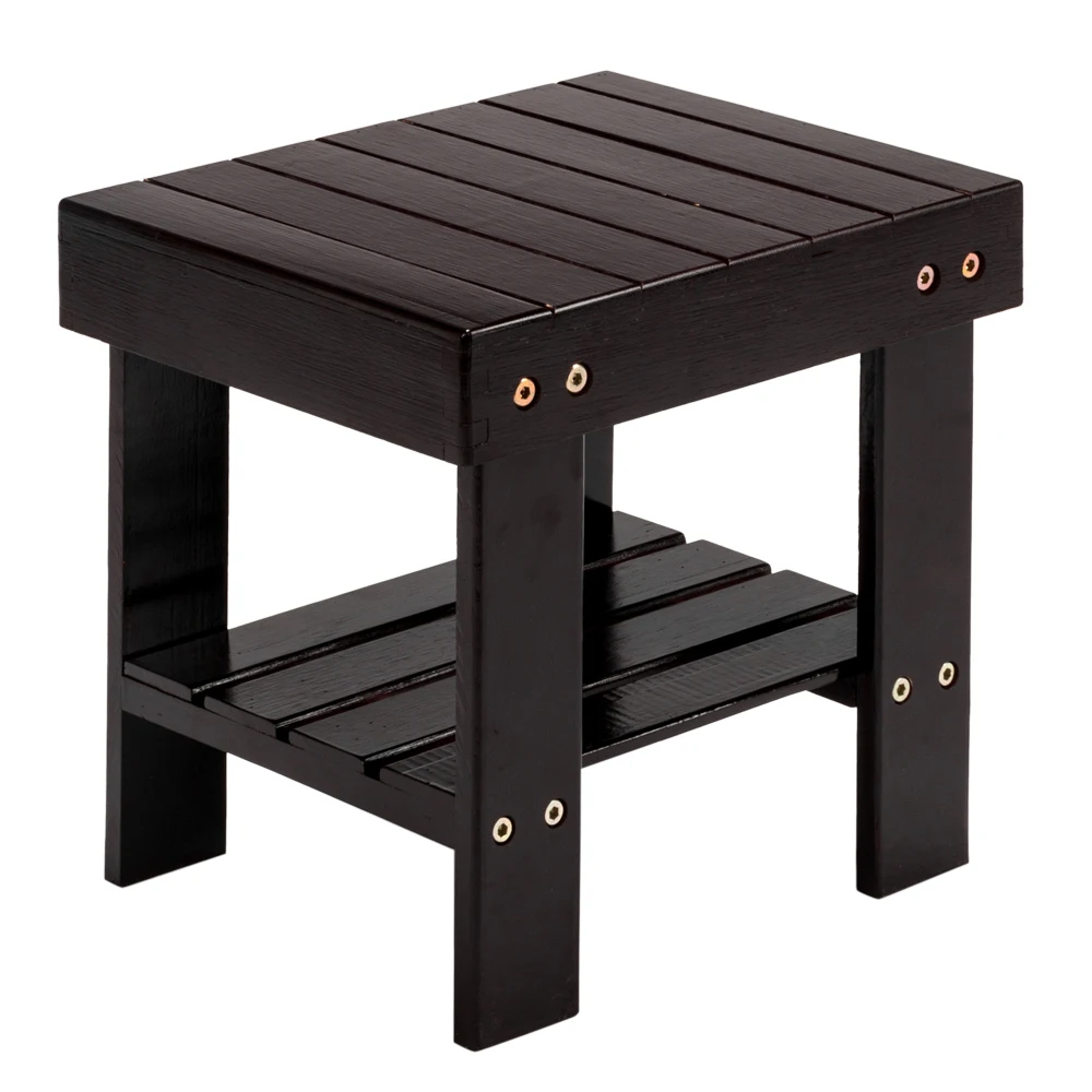 

New Children Bench Stool Bamboo Coffee Children's 28 Small Bench Coffee Household Furniture Modern Simple Convenient