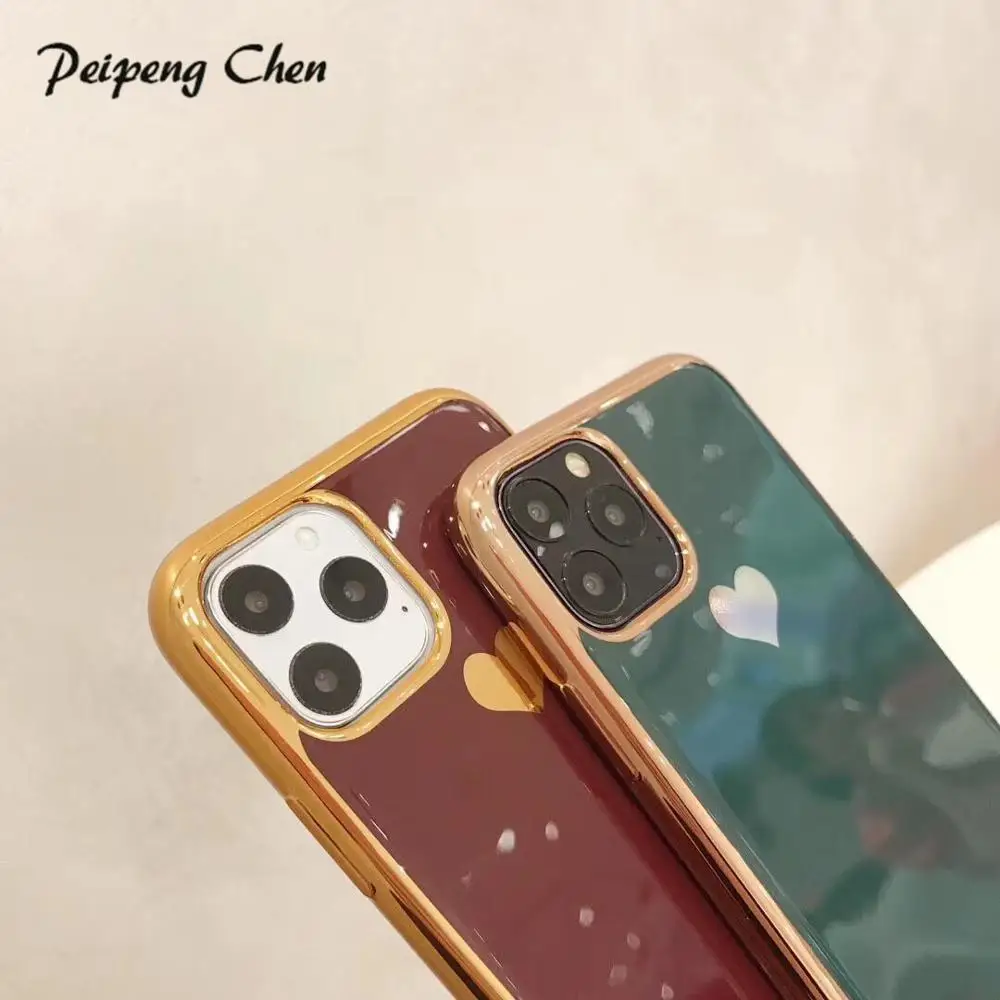 Роскошный чехол для iPhone XS Max 11 pro max Capinhas Тонкий Мягкий ТПУ силиконовый 8 7 6 s Plus XR Coque