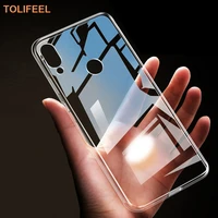 tolifeel for xiaomi redmi note 7 case silicone cover slim transparent phone protection soft shell for xiaomi redmi note 7 pro