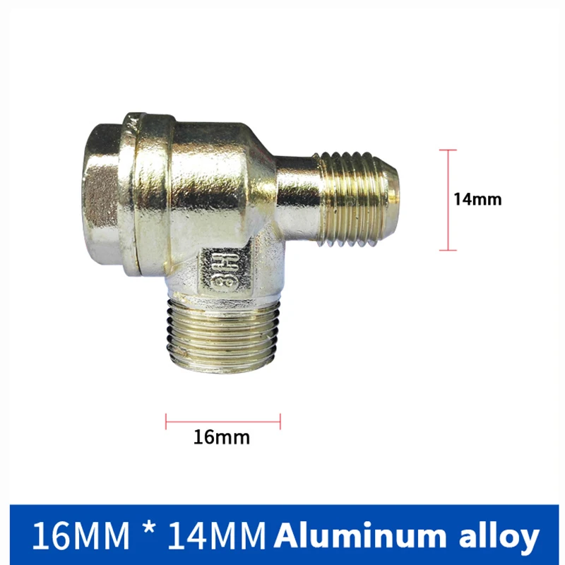 1 шт. обратный клапан из меди без масла с внутренней/наружной резьбой 3-портовый