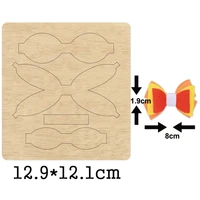 bow knot headband headdress 2020 new cutting mold wood dies for blade rule cutter for diy leather cloth paper headwear crafts