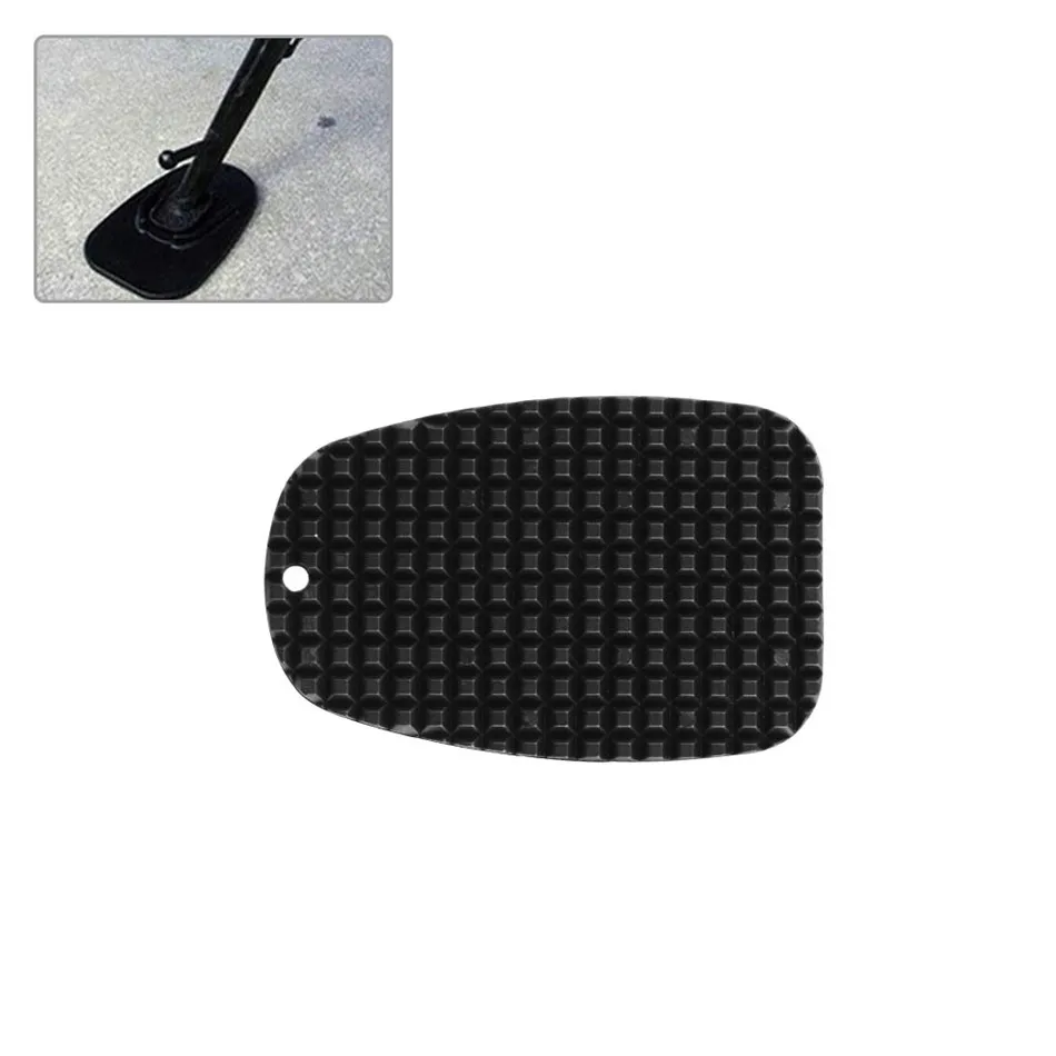 1 шт. черная универсальная мотоциклетная пластиковая боковая подставка для