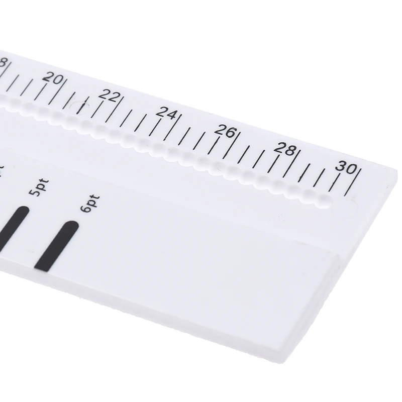 1pcs 30cm Transparent Rectangle Ruler Protractor Simple Style Student Stationery Drawing Tool Supplies | Канцтовары для офиса и