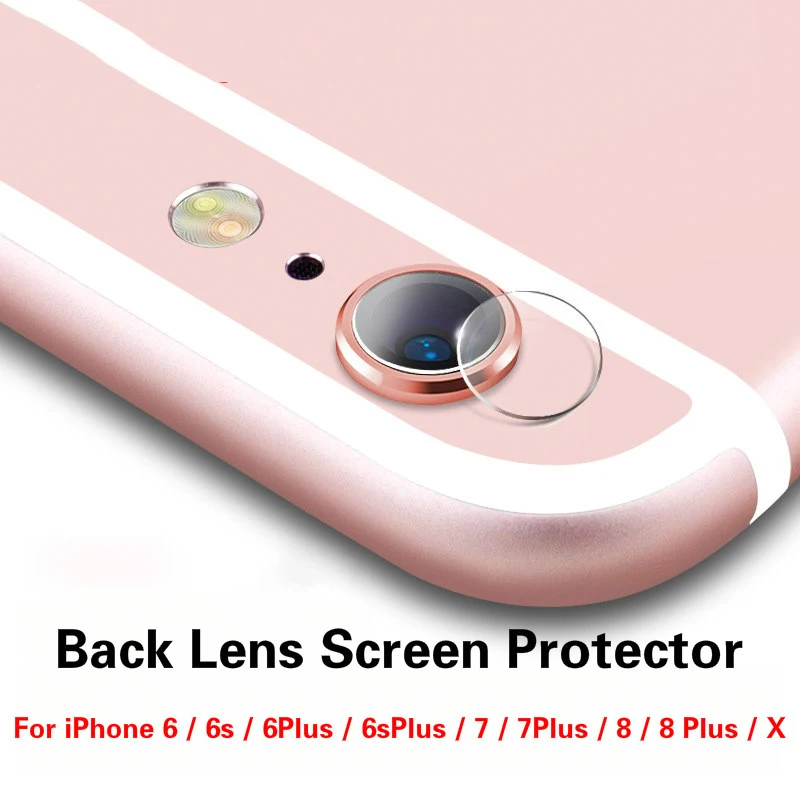 2 шт. для iPhone XR XS max 6 S 8 7 Plus 5 9H аксессуар задняя камера объектив Защитная пленка