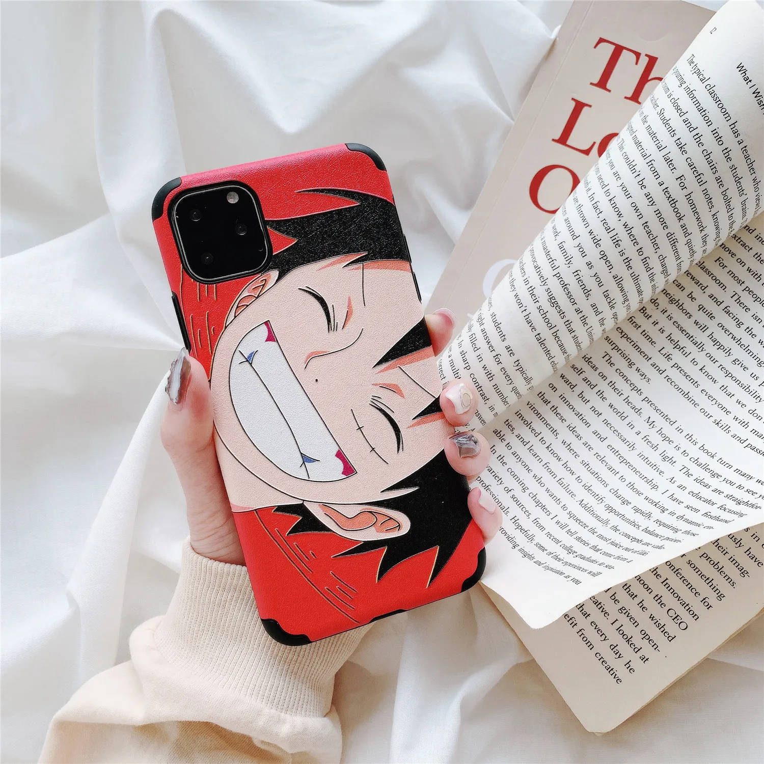 CAMEL One Piece funda Case for iphone 11 Pro Max Japan Anime Luffy Zoro Naruto TPU back cover for iPhone XR XS Max 8 7 6 6S Plus Coque - Цвет: CAMEL