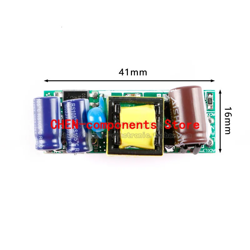 PLC03B AC DC 5V 12V 24V 3W Встроенный переключение Питание модуль небольшого объема AC-DC