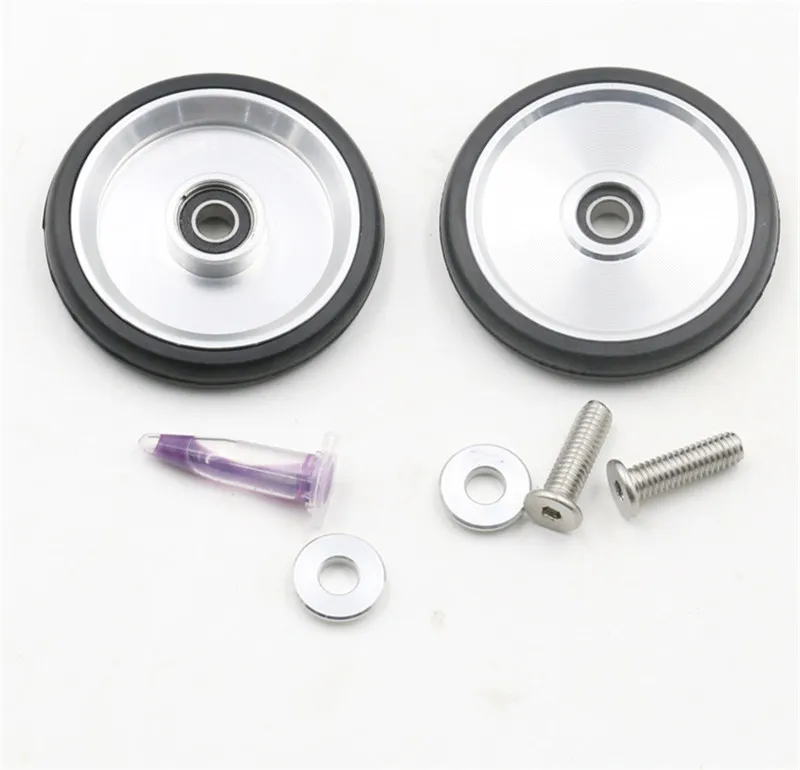 1 пара сверхлегких easywheel + 2 титановых болта для велосипеда легкий алюминиевый