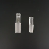 1pcs glass stopperglass hollow plugjoint 14 19 24 29 34grinding flat plughollow plunger