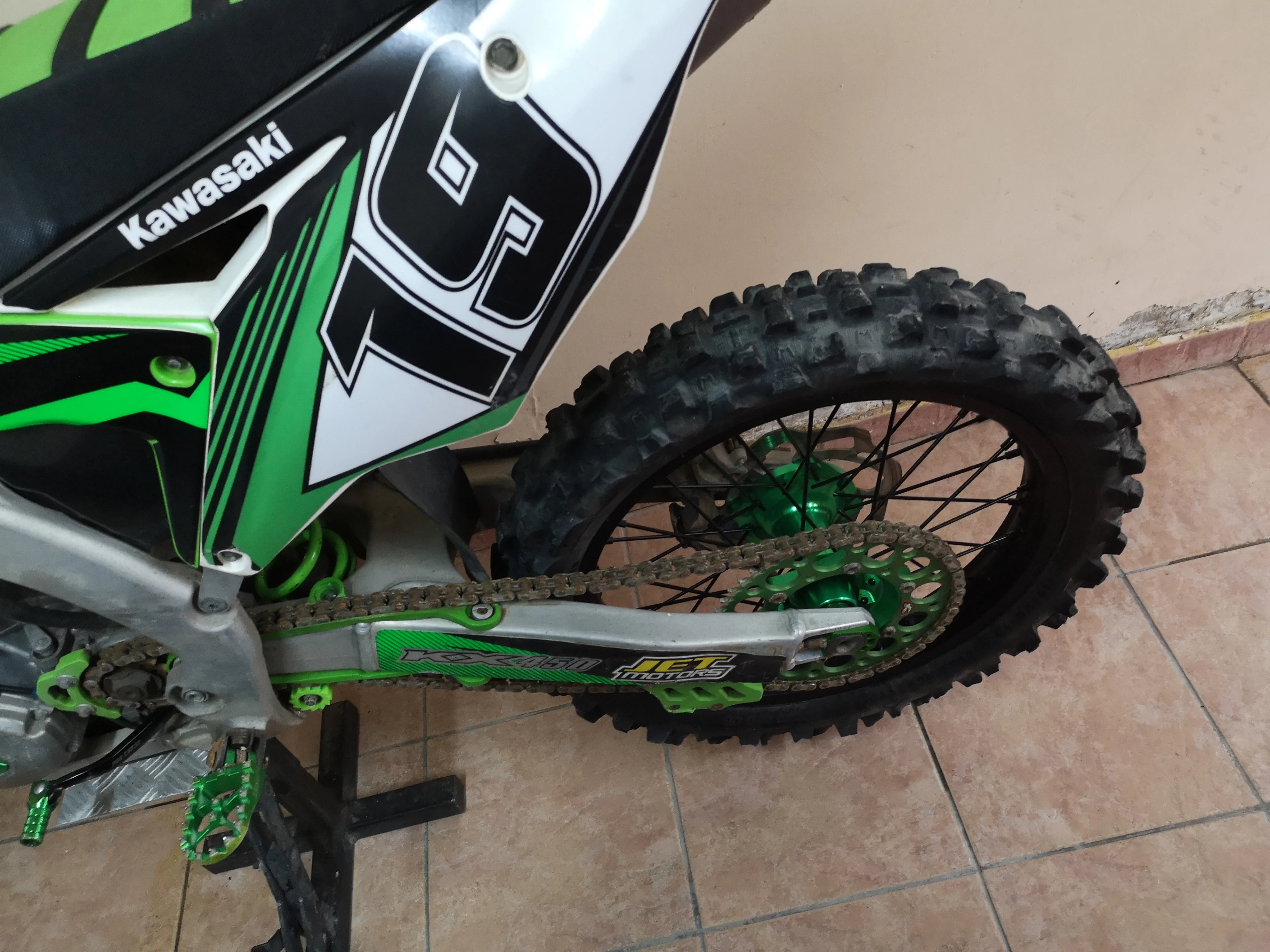 BIKINGBOY 2" 19" 1" передние задние колеса обода ступицы+ прокладки для Kawasaki KX 250 450 F 2006- KX125 KX250 2006-2013
