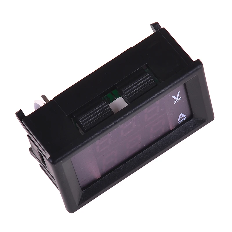 Цифровой вольтметр Амперметр амперметр с крассветодиодный дом 100 В постоянного