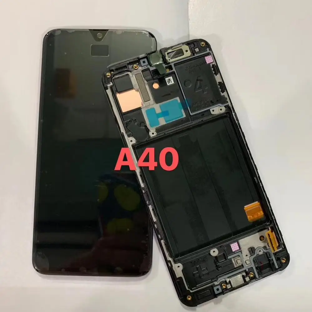 Оригинальный ЖК экран для Samsung Galaxy A40 сменный A405 A405F модуль дисплея|Экраны