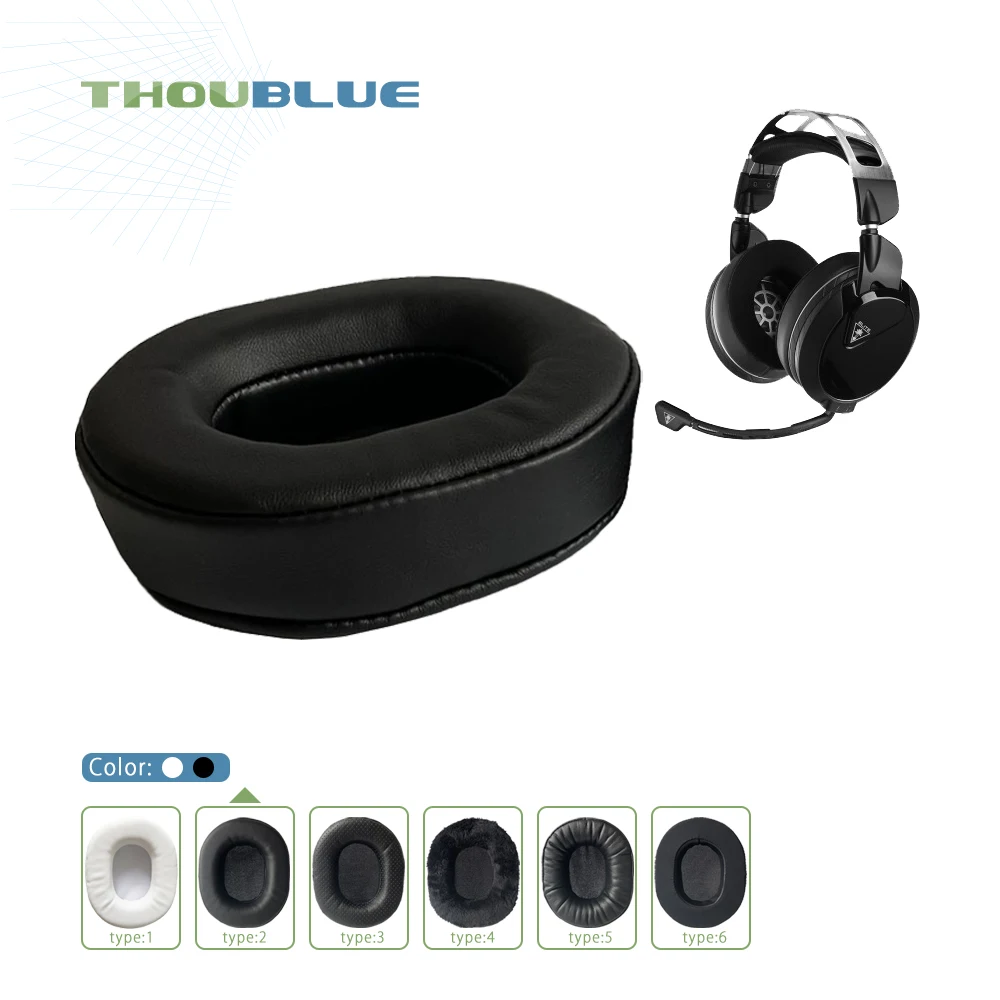 THOUBLUE Сменные амбушюры для черепахи пляжа Elite Pro 2 Наушники с эффектом памяти -