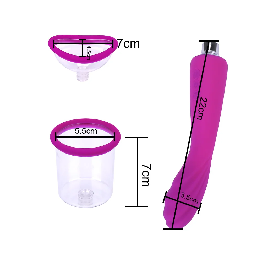 VATINE вагинальный вибратор супер мощный клиторальный насос для точки G присоска