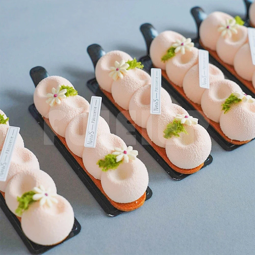 6 вогнутых шариков длинная силиконовая форма в виде мыши для торта 3d инструменты