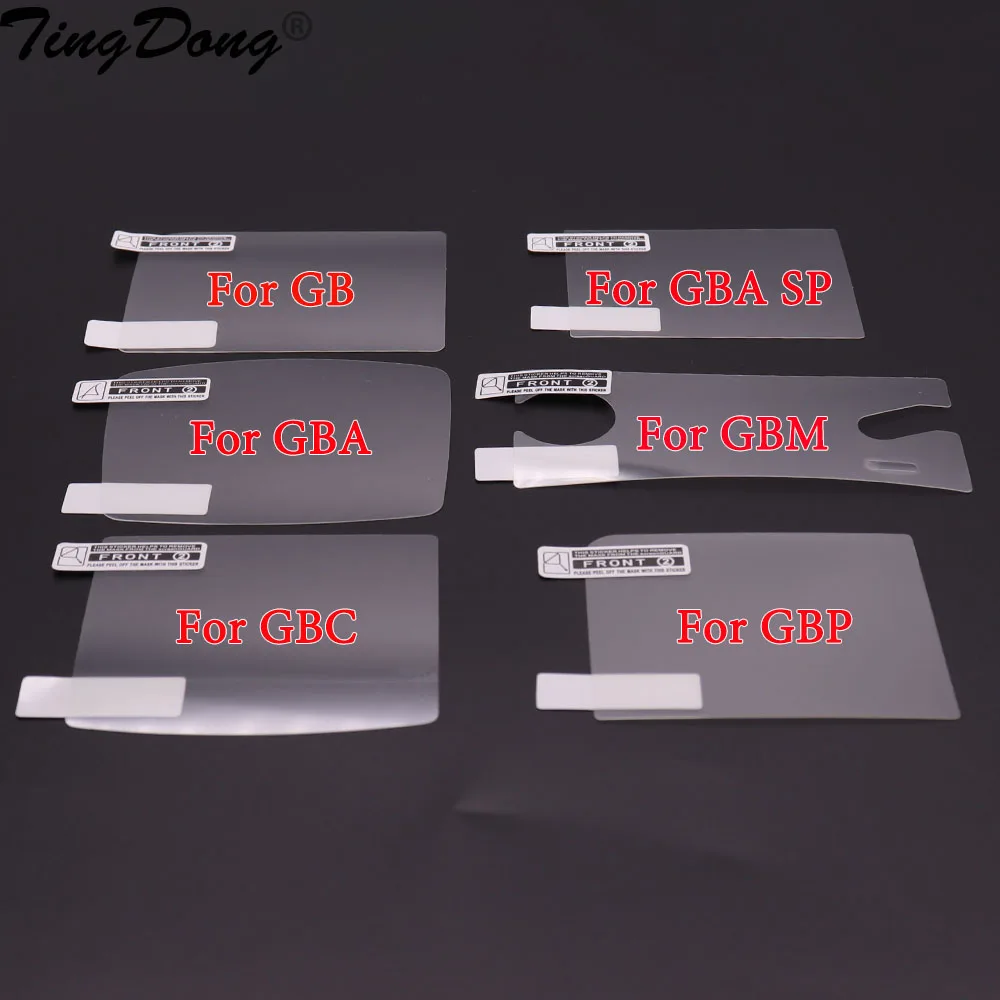 

50Pcs LCD Screen Protector Protective Film for Gameboy Color for GBA GBA SP GBC GB GBP for Gameboy Advance Game Console