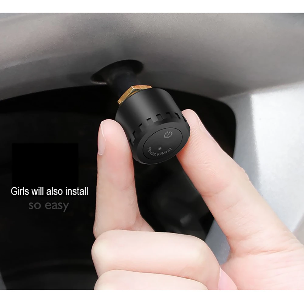 TOSPRA умный автомобиль TPMS система контроля давления в шинах Автоматическая