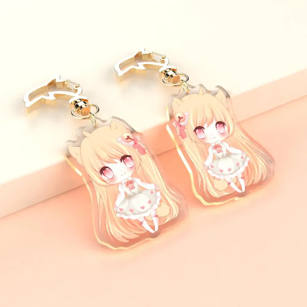 FANGQINGMAO персонализированный Очаровательный Прозрачный двусторонний принт милый