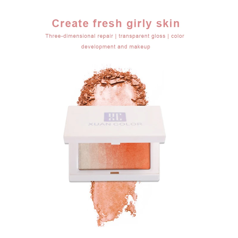 

Палетка румян для лица, Минеральные румяна, натуральные розовые, водостойкие, стойкие, градиентные цвета, румяна, макияж