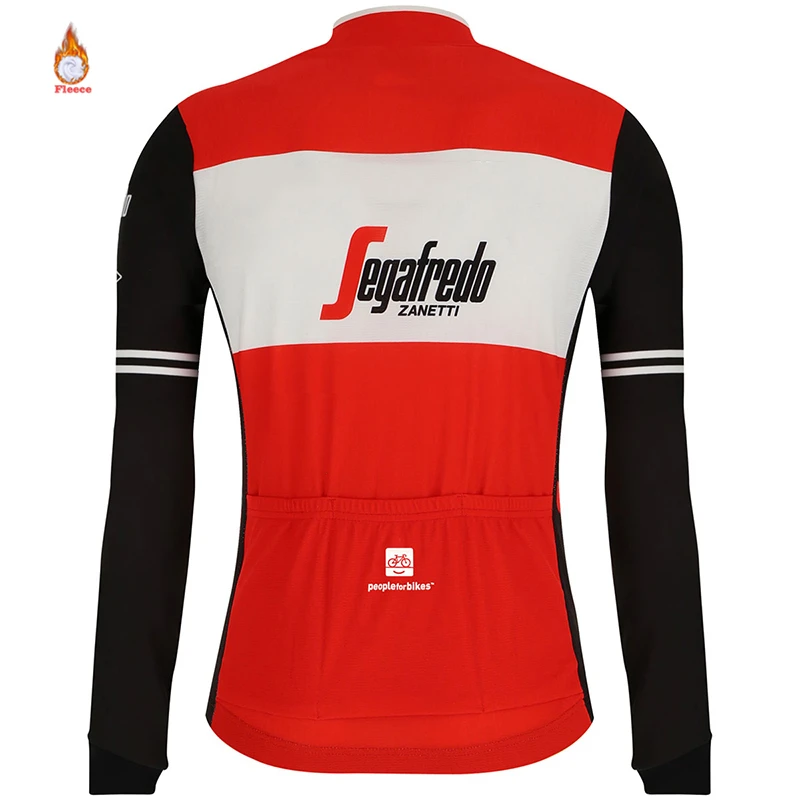 Треккинг SEGAFREDO Зимняя Теплая Флисовая одежда для велоспорта, комплект из Джерси, теплая одежда для велоспорта, одежда для верховой езды, Ropa Ciclismo