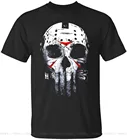 Футболка Jason Punisher для мужчин и женщин, новейшая стильная футболка из 100% хлопка