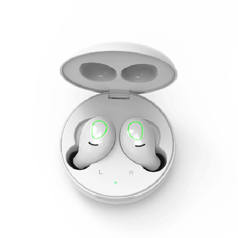 WHITE Macaron конфеты цвет S9-TWS Bluetooth гарнитура HIFI стерео Bluetooth наушники V5.0 Поддержка беспроводной зарядки - Цвет: WHITE