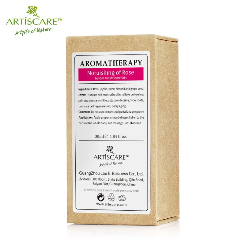 ARTISCARE Норвежское эфирное масло розы 30 мл уход за лицом против старения и