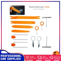 12pc car panel removal installation tool interior pouch pry molding portable audio removal installer pry kit hand tools