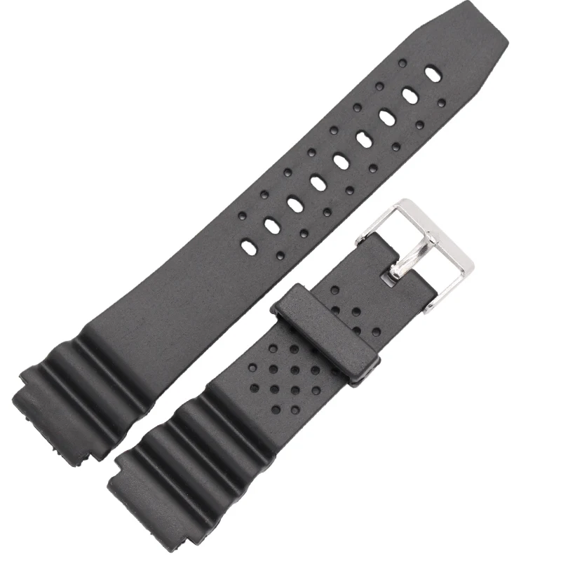 18mm 20mm 22mm Watchbands Silicone Rubber Watch Band For Casio Replace Electronic Wrist Watch Band Watch Sports Straps