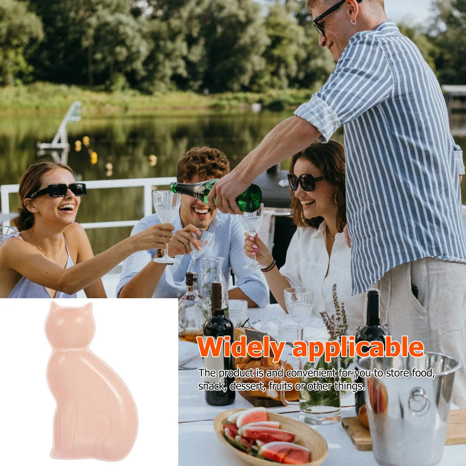 1 шт. мультипликационная табличка для хранения суши | Дом и сад