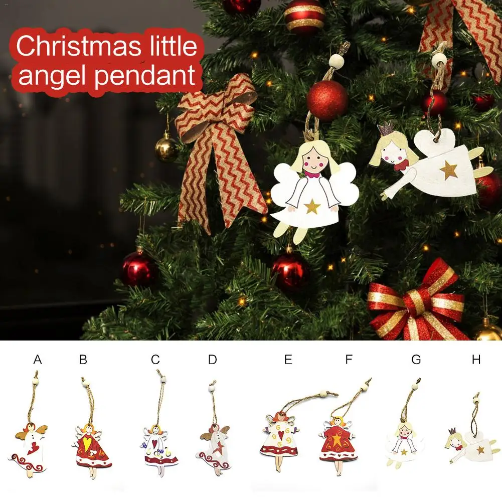 Миниатюрные деревянные фигурки-подвески для новогодней ёлки | Дом и сад