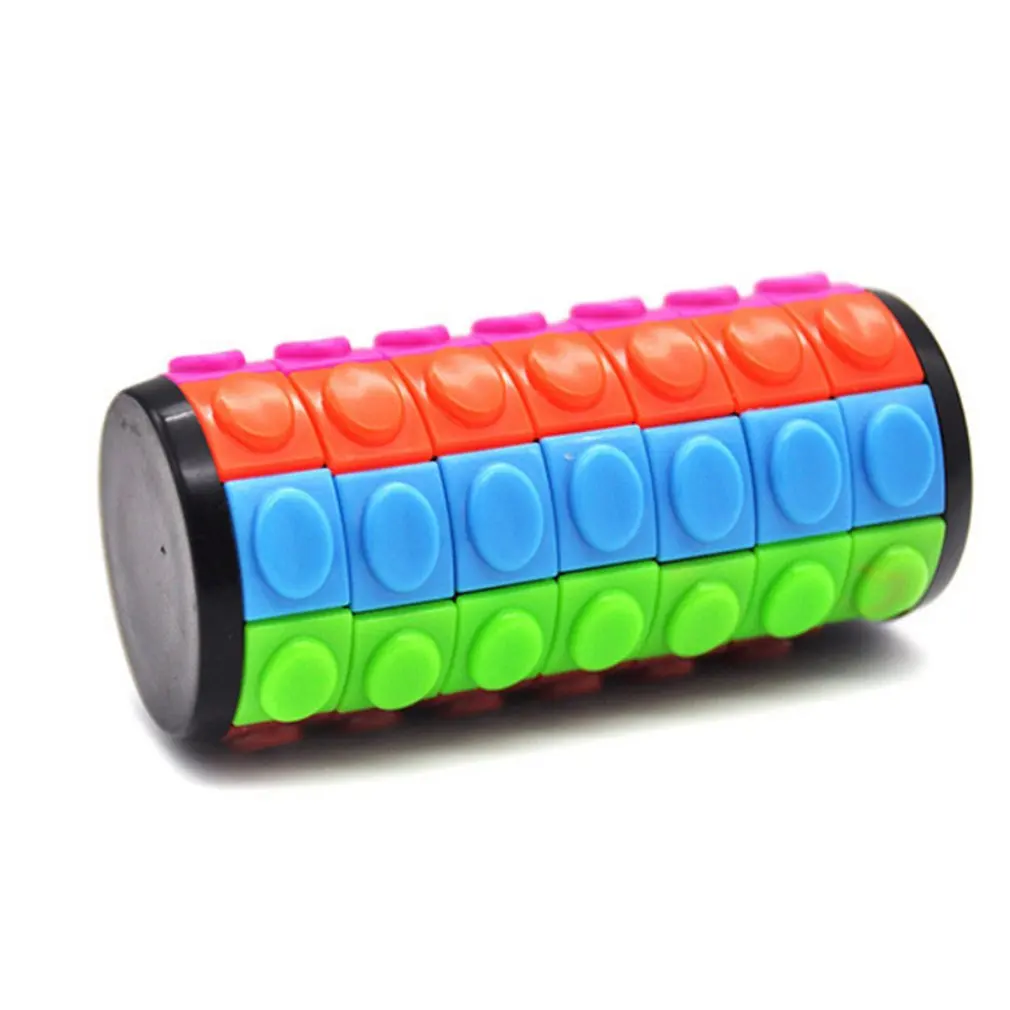 

Детская креативная Волшебная башня интеллектуального цвета, детские игрушки, кубик пальца для декомпрессии, квадратный пазл, подходящая Ра...