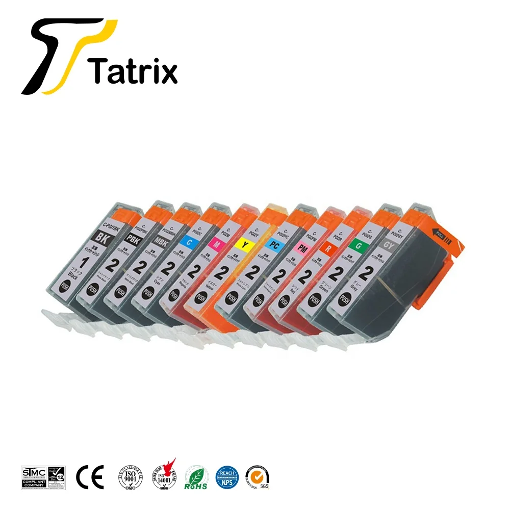 Совместимый чернильный картридж Tatrix PGI-1BK Series для принтера Canon PIXUS MX7600 Ix7000 Pro9500 Mark II