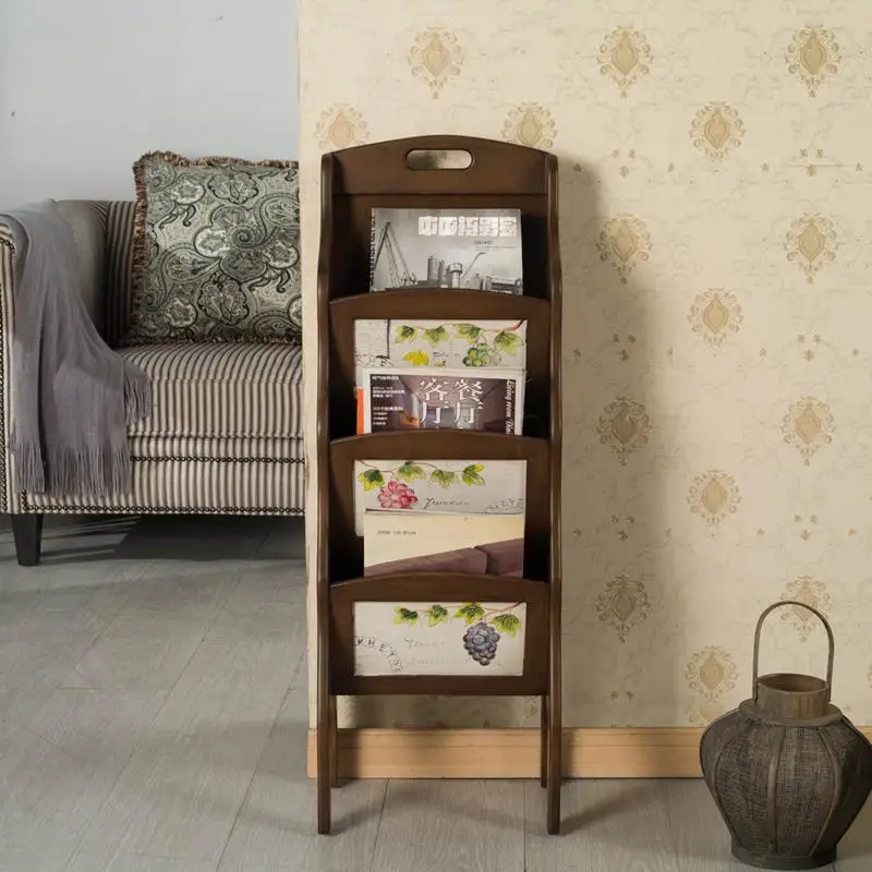 Европейская специальная винтажная вешалка для журналов газетный журнал