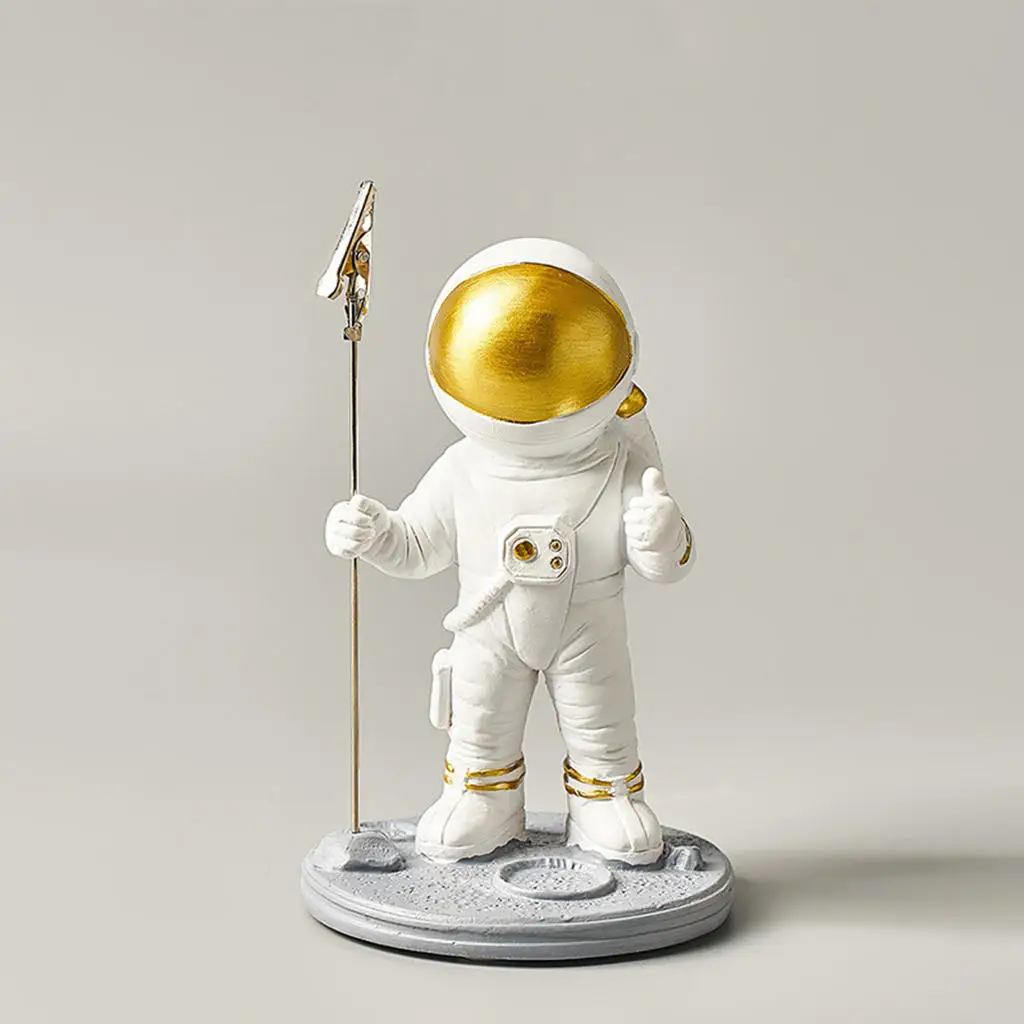 Стеллаж для хранения скульптур в виде симпатичного астронавта | Дом и сад