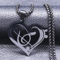 2022 hip hop dirty braided black girl stainless steel chain necklace women black color necklace jewelry colliers n1147s06