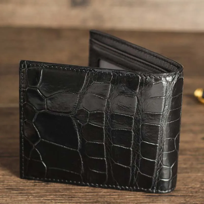 

ourui true crocodile leather male Brief paragraph Men's wallet genuine crocodile leather men wallet crocodile wallet