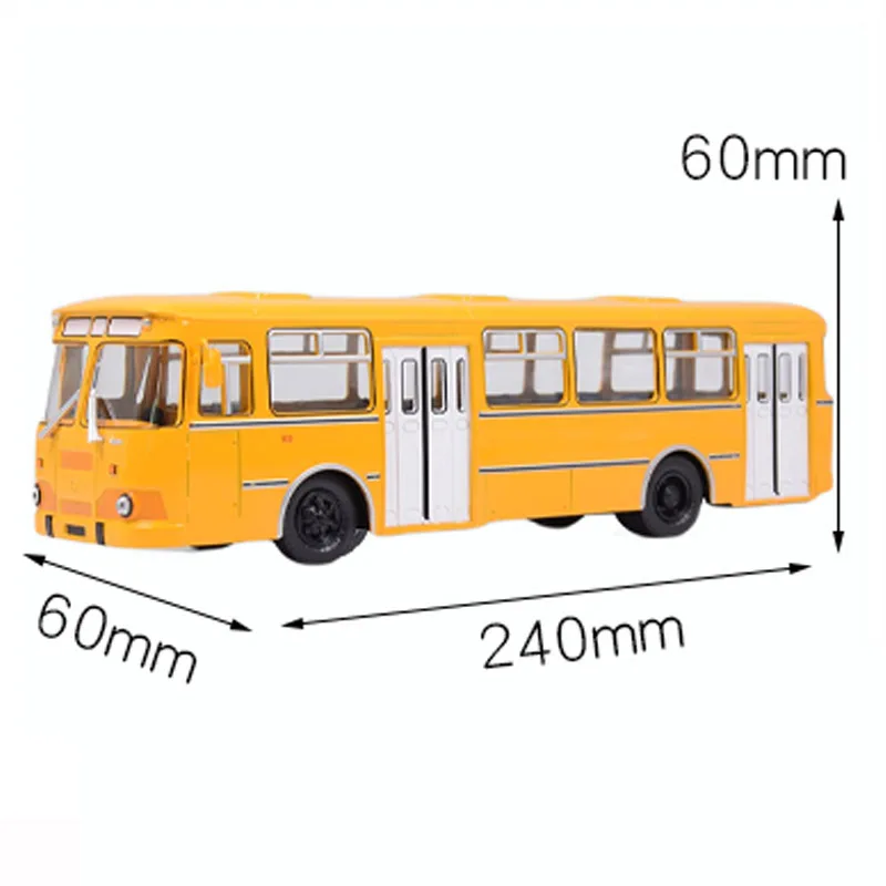 Модель автобуса SSM LIAZ 677 м в масштабе 1:43 из сплава | Игрушки и хобби