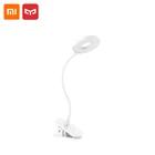 Настольная Светодиодная лампа Xiaomi Yeelight с зажимом, легкий переносной гибкий прикроватный светильник для студентов и учеников с USB-зарядкой