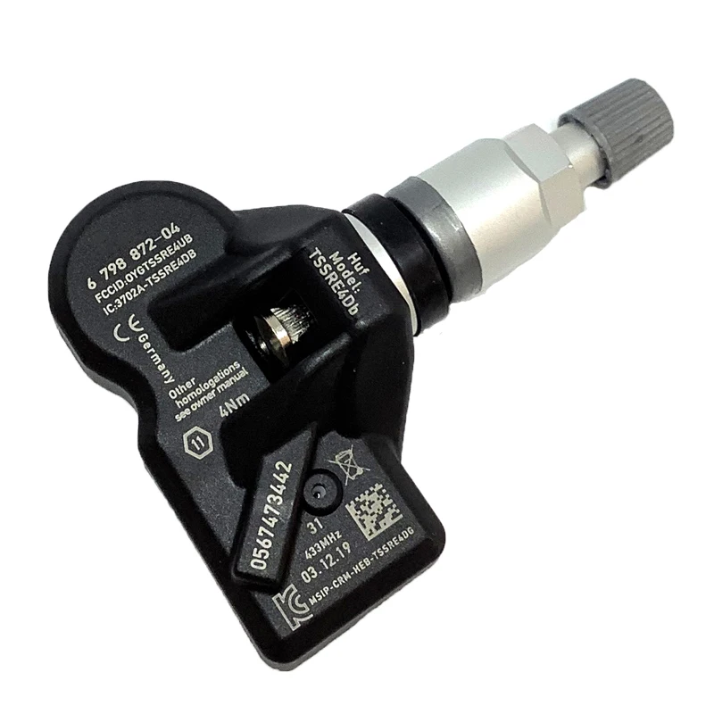 

Tire Pressure Sensor Monitoring System 36106798872 TPMS 433Mhz For BMW 5 6 7 X1 X3 X4 Z4 Mercedes Benz GLB Class GLE GLS