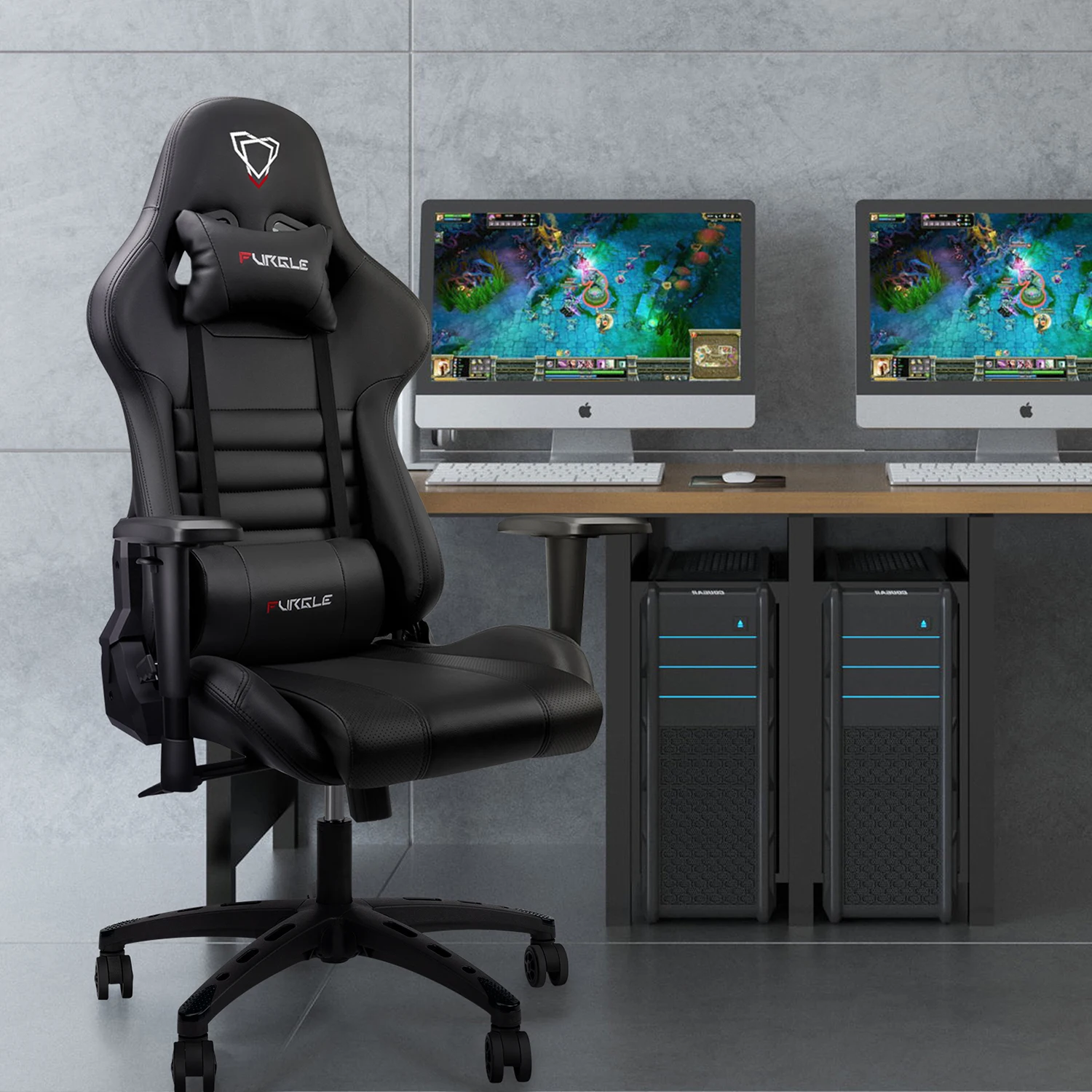 Furgle эргономичное офисное кресло игровые кресла офисный стул мебель с высокой