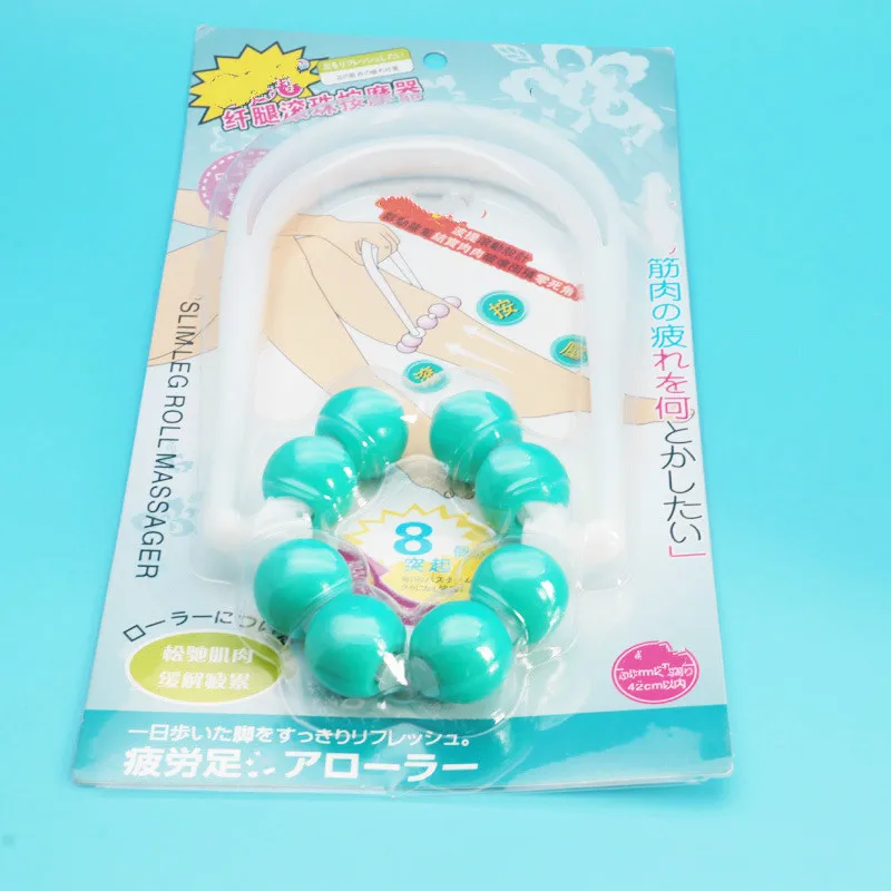 Роликовый массажер для похудения ног и теленка магический корректирующий