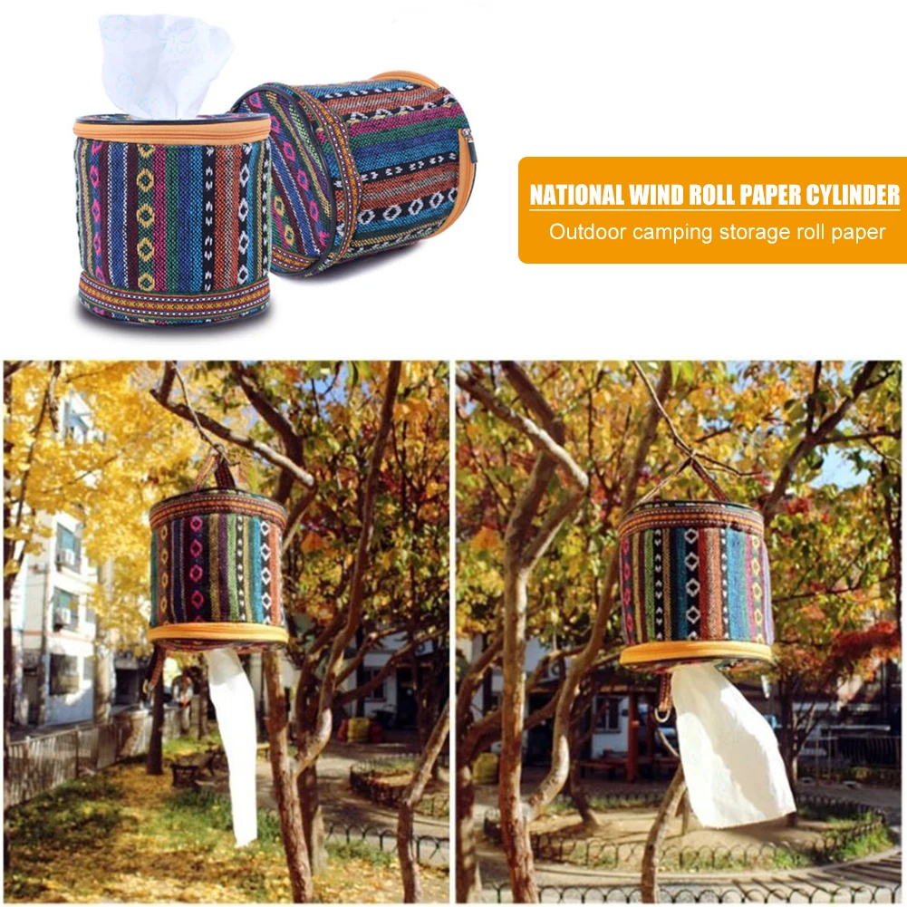 Чехол для рулона туалетной бумаги легкий портативный держатель кемпинга походов