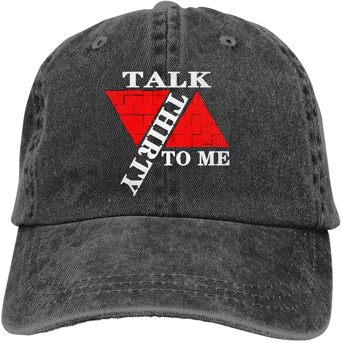 

Регулируемая спортивная джинсовая кепка Talk Twenty to Me, простая бейсбольная ковбойская Кепка в стиле унисекс