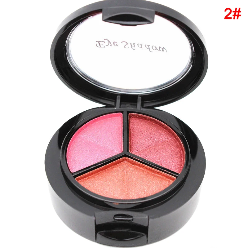 Лучшая палитра теней для век 3 цвета стойкая красота косметика макияж подарок