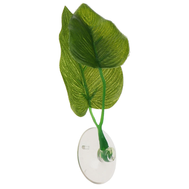 Аквариумные аксессуары искусственный растительный лист гамак рыба тропическая