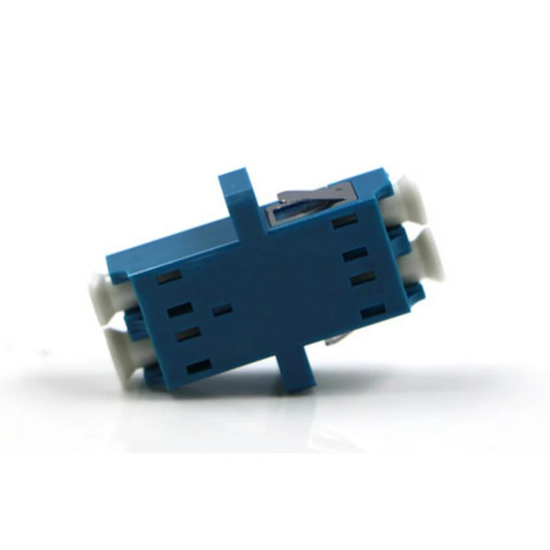 25PCS LC UPC Duplex single-mode Fiber optic Adapter ftth LC Optical fiber coupler LC UPC Fiber flange LC connector fibra optica